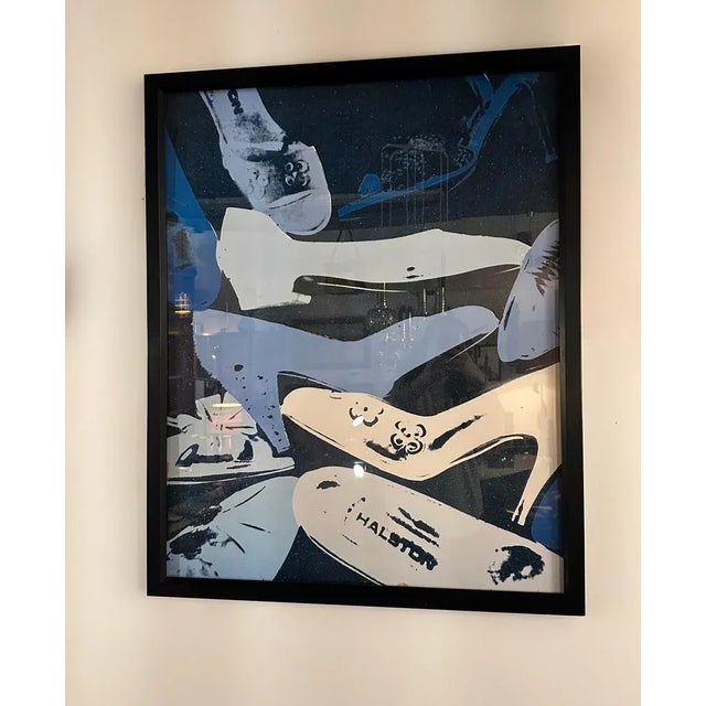 Glass After Andy Warhol, Diamond Dust Shoes for Halston, 1982, Archival Pigment Print For Sale - Image 7 of 8