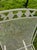 Set of 4 Wrought Iron Cantilever Rocker Garden Patio Chairs Dogwood, Attributed For Sale In Chicago - Image 6 of 10