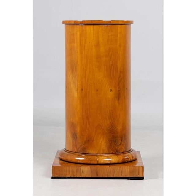 Antique Biedermeier Column Cabinet, 1830 For Sale - Image 3 of 12