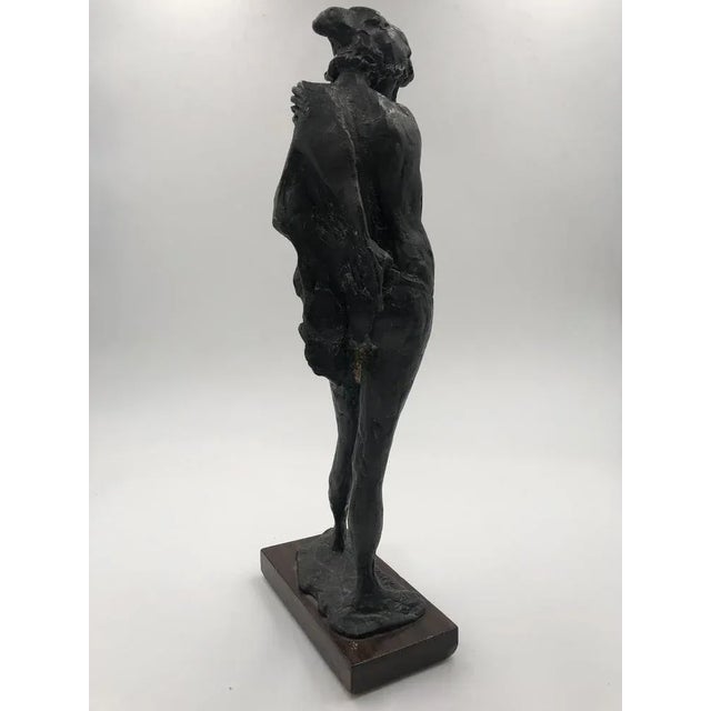 Augusto Murer, Boy with a Drape, 1980, Bronze For Sale - Image 3 of 9