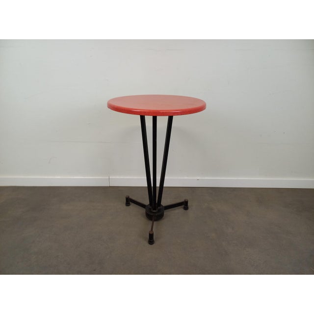 Parisian Bistro Pedestal Table, 1950s For Sale - Image 14 of 17