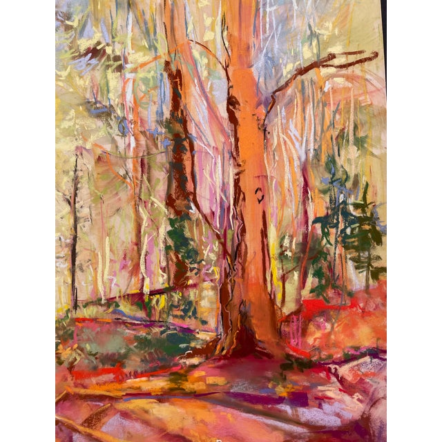 Susan Glendenning Glowing Landscape Pastel For Sale - Image 4 of 6
