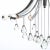 Metal Modern Italian Chandelier For Sale - Image 7 of 9
