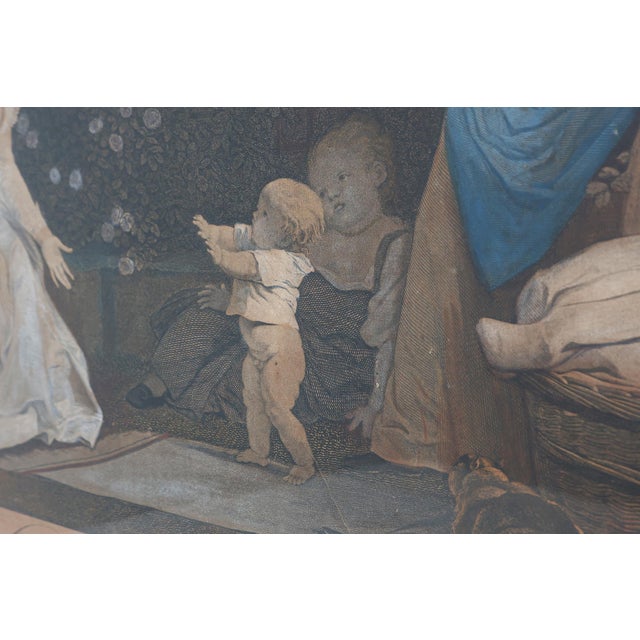 After Marguerite Gérard, The First Step of Childhood, 18th Century, Engraving, Framed For Sale - Image 10 of 12