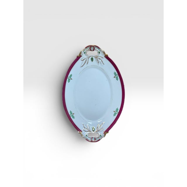 Antique Richard Briggs Boston Neoclassical Dessert Service With Gold Gilt Eight-Piece Set For Sale - Image 17 of 18