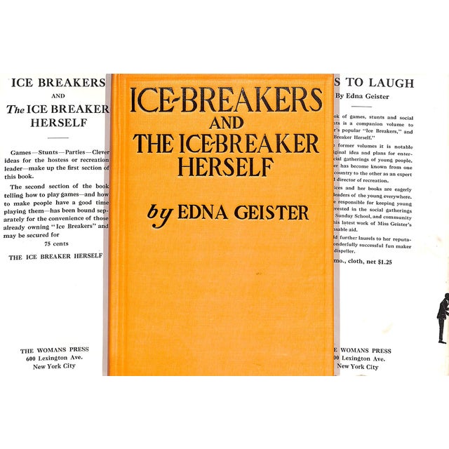 Traditional "Ice-Breakers and the Ice-Breaker Herself Games and Stunts" 1921 Geister, Edna For Sale - Image 3 of 4