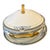 1930s Meito China Hand-Painted Covered Casserole & Underplate, 3 Pieces For Sale - Image 4 of 12