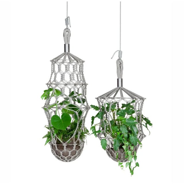 Lucille Grand Grey Flower Cocoon by LLOT LLOV For Sale - Image 4 of 5