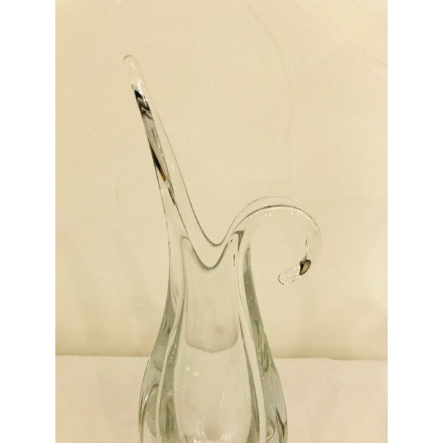 Crystal Glass Art Vase from Art Vannes, France, 1970s, in Good conditions. Designed 1970 to 1979 This piece has an...