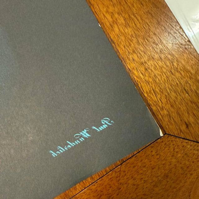 Printmaking Materials 1976 Paul Wunderlich Lithographs Exhibition Poster For Sale - Image 7 of 12