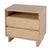 Mid-Century Modern Halmstad 24 in. W Wood Panel 2 Drawer Nightstand with Soft-Closing Drawers, Blonde Oak For Sale - Image 3 of 11
