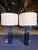 Contemporary Currey & Co. Blue Ceramic Table Lamp For Sale - Image 3 of 6