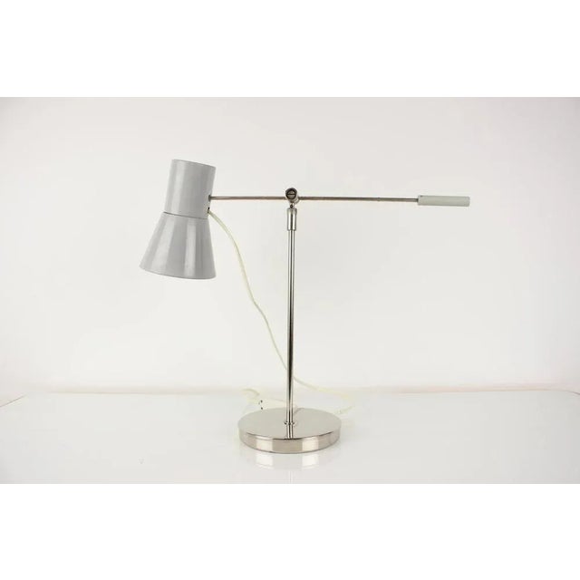 1960s Table Lamp with Adjustable Height, Czechoslovakia, 1960s For Sale - Image 5 of 11