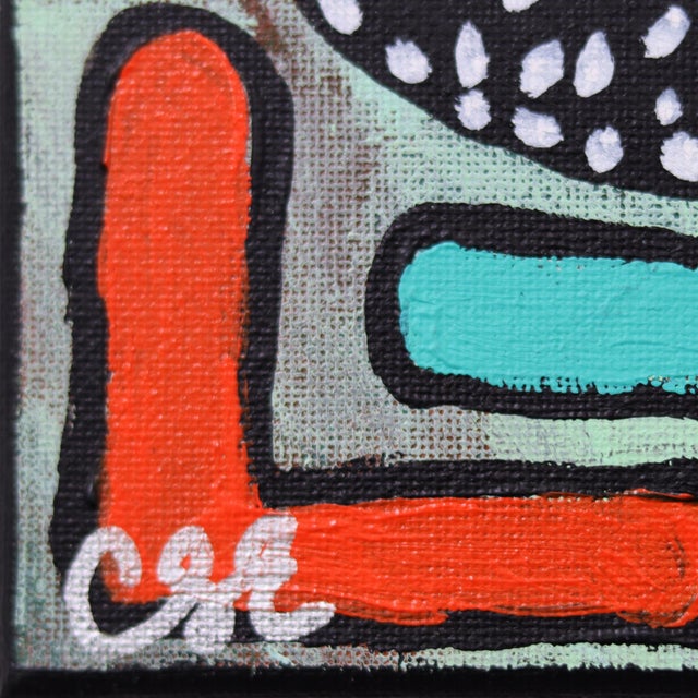 Dreamgirl - Color Drenched Abstract Feminine Figurative Still Life Painting Original Artwork by Courtney Simone For Sale In Los Angeles - Image 6 of 9