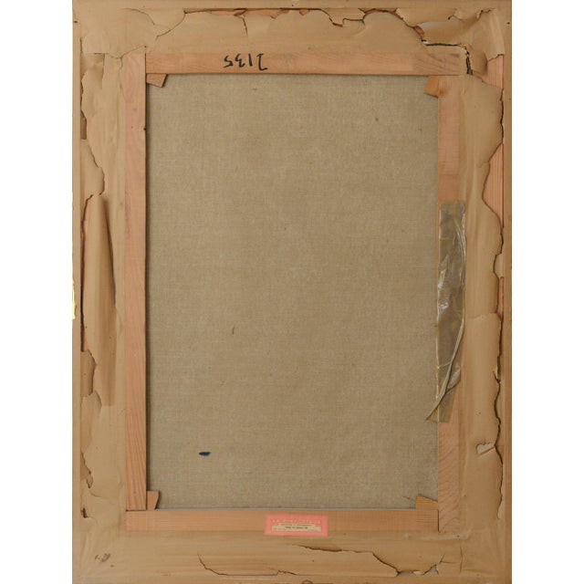 Isidre Nonell and Monturiol, Follower, Gypsy Lady, 1970s, Oil on Canvas For Sale - Image 6 of 7