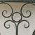 French Verdigris Bronze + Black Marble Wall-Mounted Console, 1940s For Sale In Chicago - Image 6 of 9