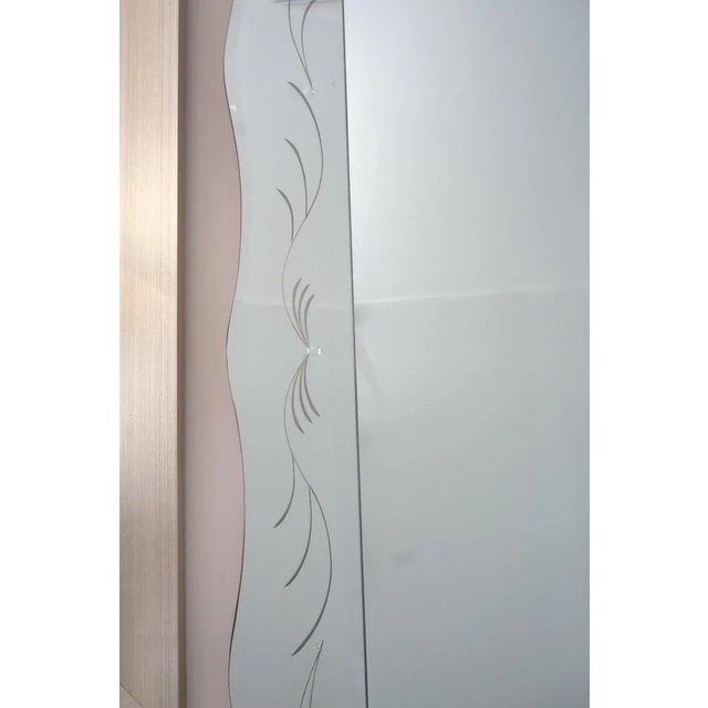 Art Deco 6'high Art Deco Wall Mirror Picture Frame Style For Sale - Image 3 of 12