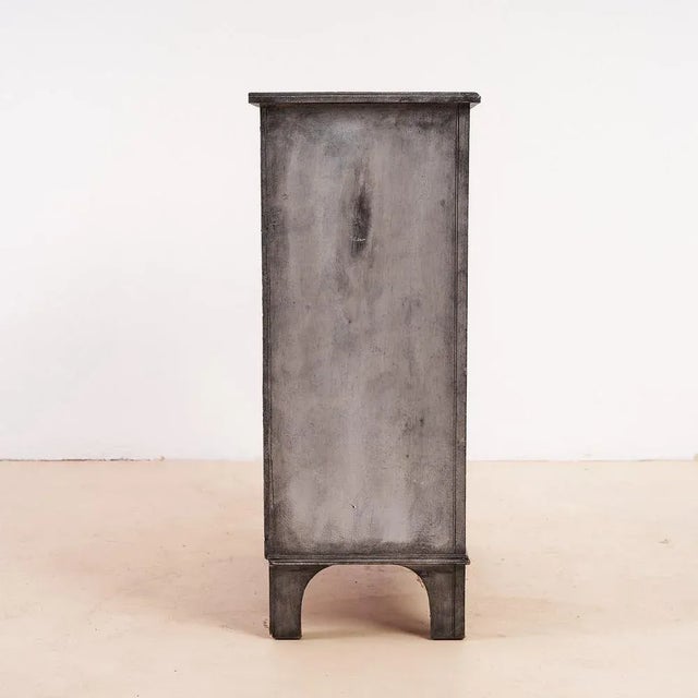 Distressed Chest of 4 Drawers For Sale - Image 3 of 10