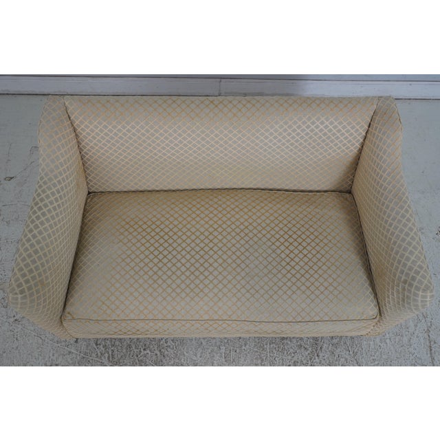 Modern Ashley Manor Down Seat Upholstered Loveseat For Sale - Image 3 of 18