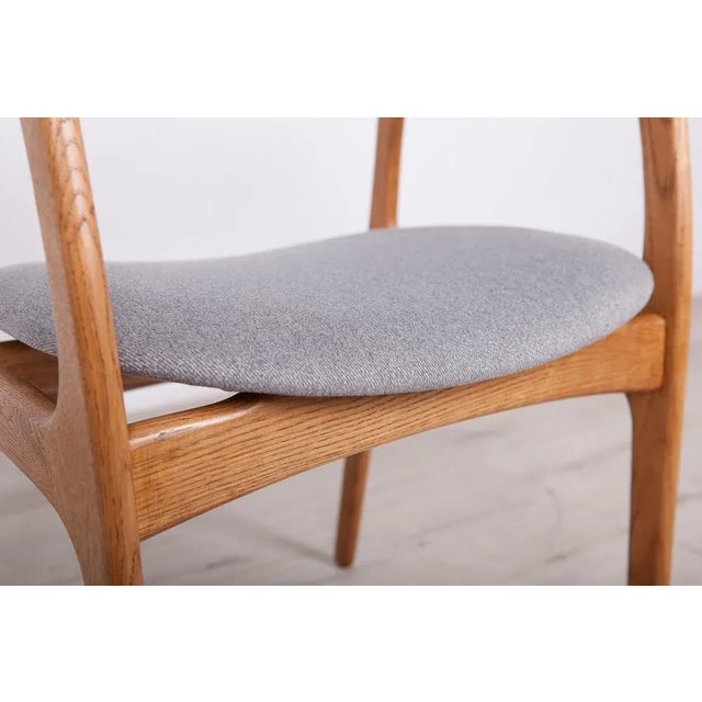 Oak Model 49 Dining Chairs by Erik Buch for Odense Maskinnedkeri O.D. Furniture, 1960s, Set of 6 For Sale - Image 16 of 18