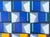 Textile Oswaldo Subero "Pintura Bidimensional No 896" Contemporary Geometric Blue & Yellow Abstract, 2003 For Sale - Image 7 of 12