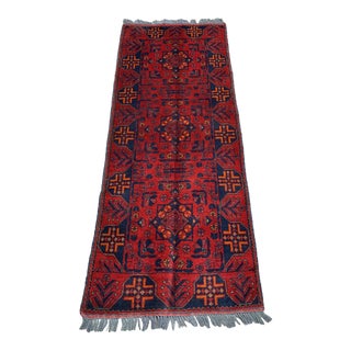 Tribal Khal Mohammadi Handmade Rug Runner For Sale
