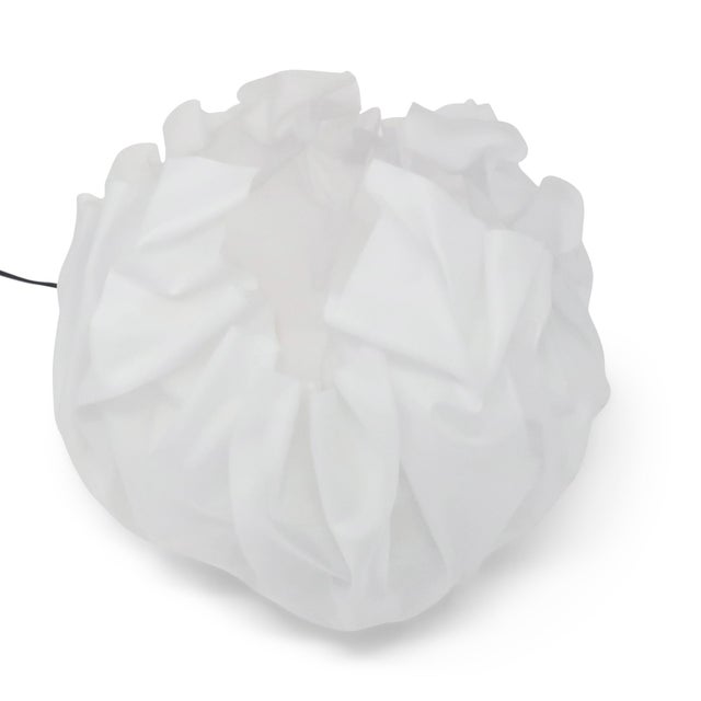 Mid-Century Modern 1990s Postmodern Crinkle Lamp by Lyn Godley and Lloyd Schwan for Godley-Schwan For Sale - Image 3 of 9