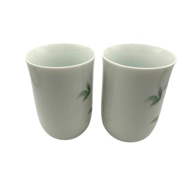 1970s Vintage 1970s Otagiri Japan "Floral Mist" Coffee Mugs - Set of 2 For Sale - Image 5 of 9