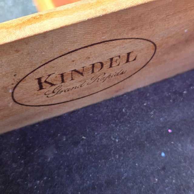 Late 20th Century Pair of Vintage Kindel Furniture French Regency Style Servers For Sale - Image 5 of 18