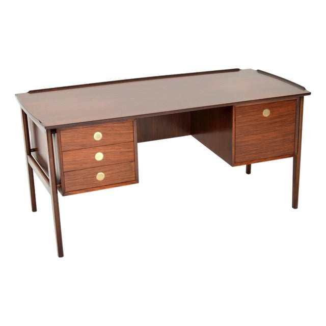Vintage Danish Executive Desk attributed to Dyrlund, 1960 For Sale