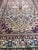 Material: Fine Kork wool pile on cotton foundation. This exceptional antique Persian Isfahan rug is a beautifully woven...