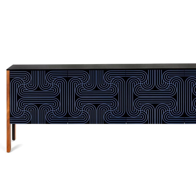 Four Door Loop Sideboard by Nell Beale For Sale - Image 10 of 14