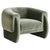 Not Yet Made - Made To Order Luke Chair in Sage Green Cotton Velvet Upholstery by Munna For Sale - Image 5 of 5