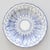 Blue 19th Century English Wedgwood Blue & White Pearlware Sunflower Plate For Sale - Image 8 of 8