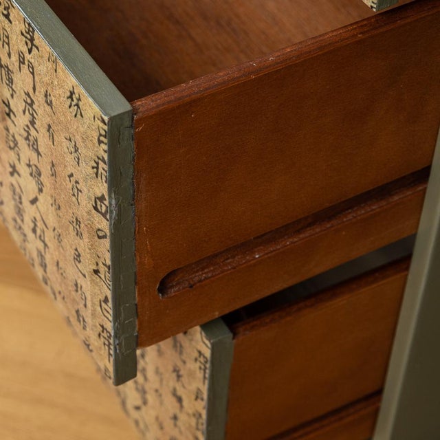 Stag Minstrel Drawers with Chinese Calligraphy, 1960 For Sale - Image 16 of 17