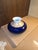 Cobalt Blue and Gold Hutschen Reuther Vase For Sale - Image 11 of 14