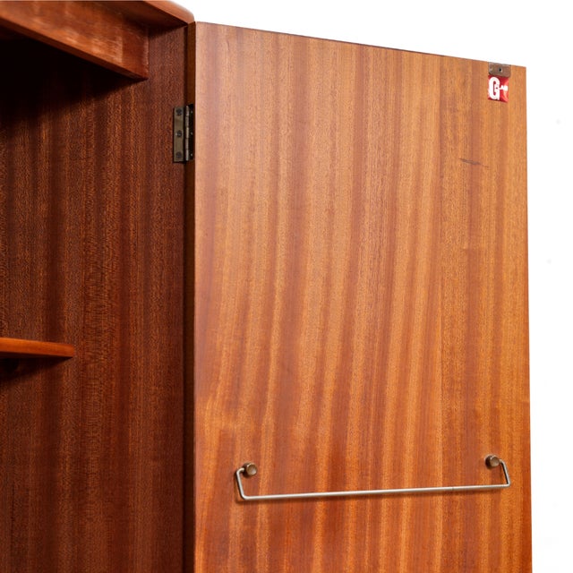 G Plan Mid Century Teak Triple Armoire by Vb Wilkins for G Plan For Sale - Image 4 of 10