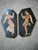 1970s Pair of Judaica Olive Wood Intarsia Inlay Wood Wall Plaques For Sale - Image 5 of 6