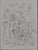 Herve BAILLE (1896-1974) Adam and Eve in Paradise Original drawing Signed in pencil On paper 26 x 20 cm (sight size)...