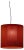 Red Moaré M Pandant Lamp by Antoni Arola For Sale