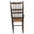 2000 - 2009 Antique Oak Spindle Back Rocking Chair with Rush Seat, 1900s For Sale - Image 5 of 11