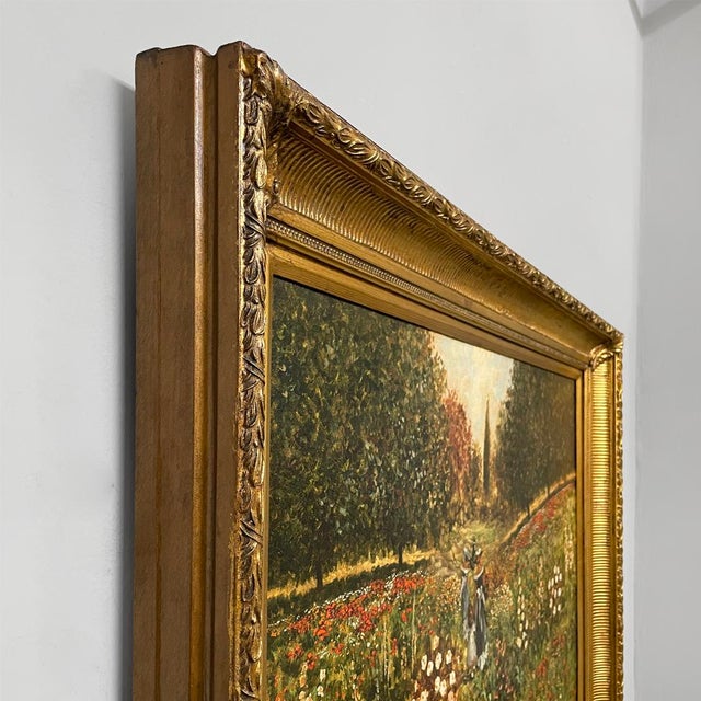Paolo Turri, Italian Modern Landscape, 1990s, Oil on Canvas For Sale - Image 4 of 14