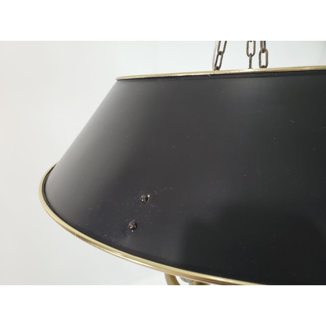 Vintage Brass Chapman Billiard Bouillotte Gaming Lamp For Sale - Image 9 of 13