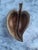 Hand Carved Iroko Wood Partitioned Leaf Bowl For Sale - Image 4 of 11