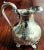 Metal Antique 19th Century Fine Silver Plate Footed Pitcher. For Sale - Image 7 of 12