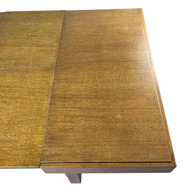 Brown George Nelson for Herman Miller Extendable Dining Table For Sale - Image 8 of 11