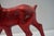 Mid 20th Century 1970s Inscha Deko Handwerk Red Glitter Deer Figurines - Set of 2 For Sale - Image 5 of 5