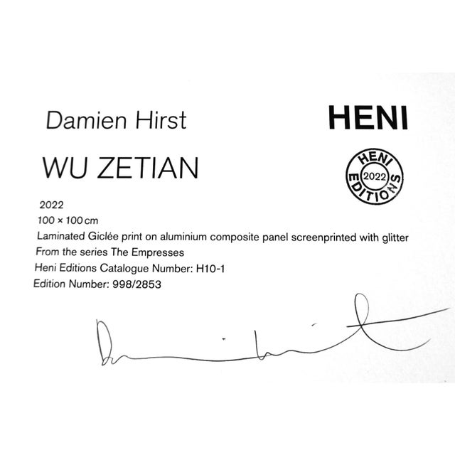 Damien Hirst Damien Hirst the Empresses Wu Zetian H10-1 For Sale - Image 4 of 4