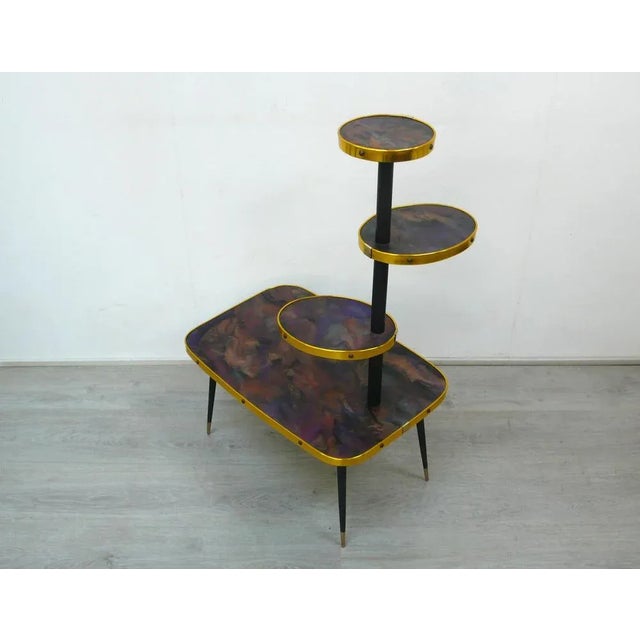 Mid-Century Modern Mid-Century Modern German Side Table, 1950s For Sale - Image 3 of 6