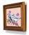 Abstract A Home in the Woods - Original Birds Portrait Still Life Framed Acrylic Painting by Carlos Gamez De Francisco For Sale - Image 3 of 9